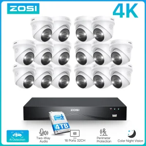 PoE Security Camera System