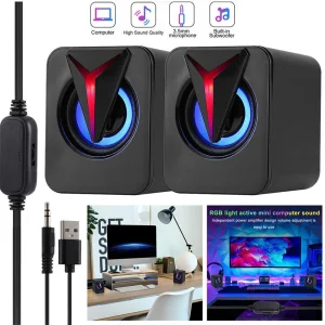 USB Wired Computer Speakers